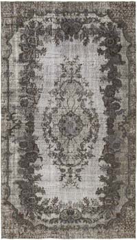 El Oyması Boyalı Halı - 164 cm x 286 cm