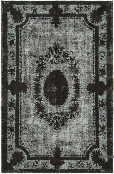 El Oyması Boyalı Halı - 196 cm x 303 cm