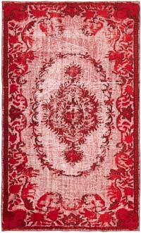 Hand Carved Over-Dyed Rug - 5' 6" x 9' 1" (66" x 109")