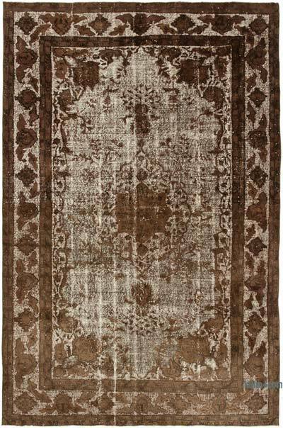 El Oyması Boyalı Halı - 203 cm x 303 cm