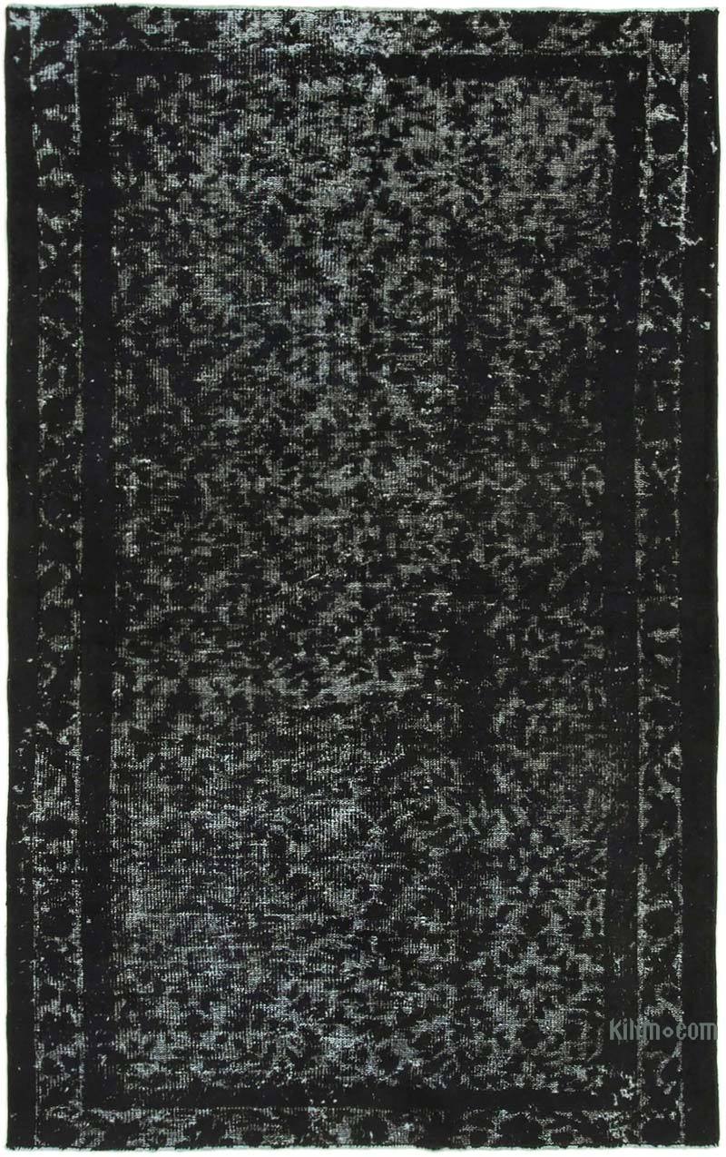 Hand Carved Over-Dyed Rug - 5' 3" x 8' 2" (63 in. x 98 in.) - K0051852