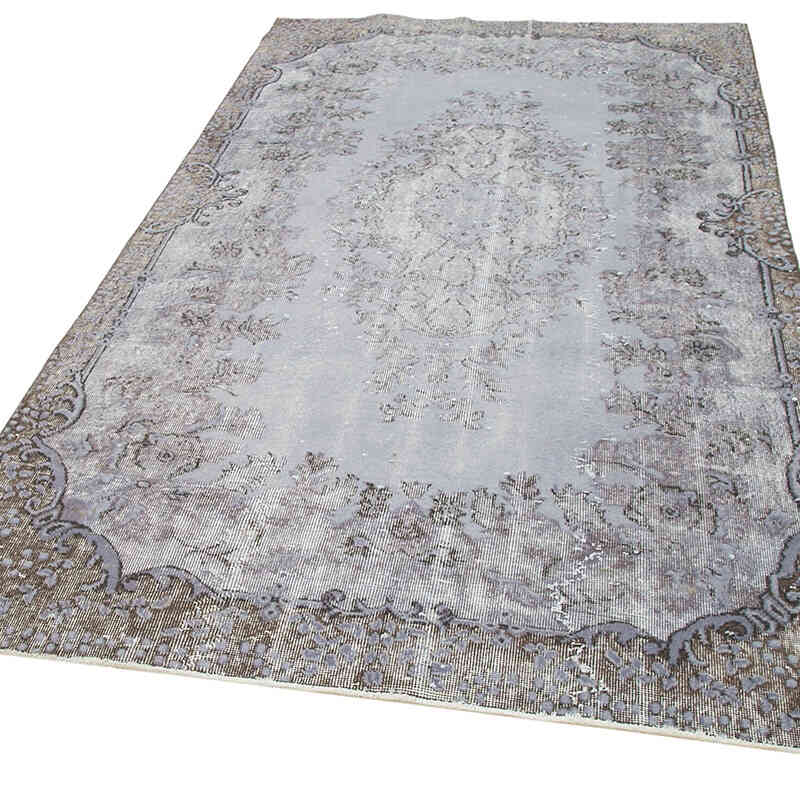 Hand Carved Over-Dyed Rug - 5' 2" x 8' 9" (62" x 105") - K0051857