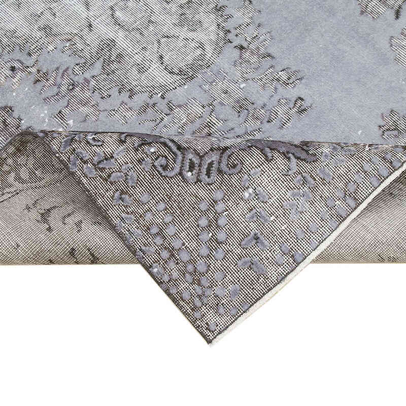 Hand Carved Over-Dyed Rug - 5' 2" x 8' 9" (62" x 105") - K0051857