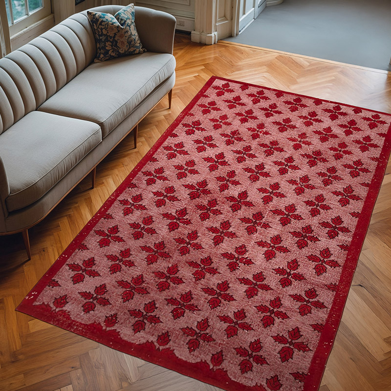 El Oyması Boyalı Halı - 180 cm x 280 cm - K0051858