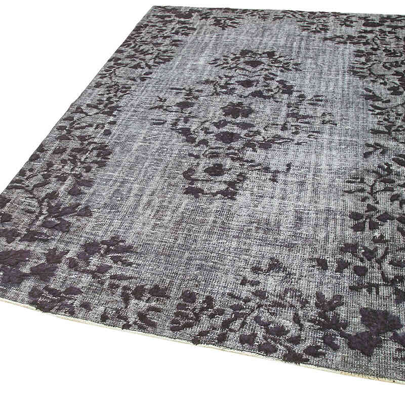 Hand Carved Over-Dyed Rug - 5' 10" x 8' 10" (70" x 106") - K0051862