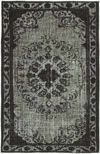 Alfombra Tallada a Mano Sobre Teñida - 191 cm x 293 cm