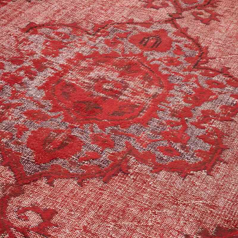 Hand Carved Over-Dyed Rug - 7' 1" x 11' 2" (85" x 134") - K0051865