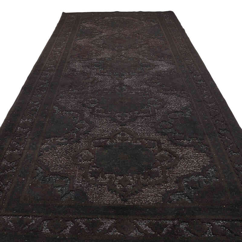 Hand Carved Over-Dyed Rug - 4' 8" x 11' 9" (56" x 141") - K0051869