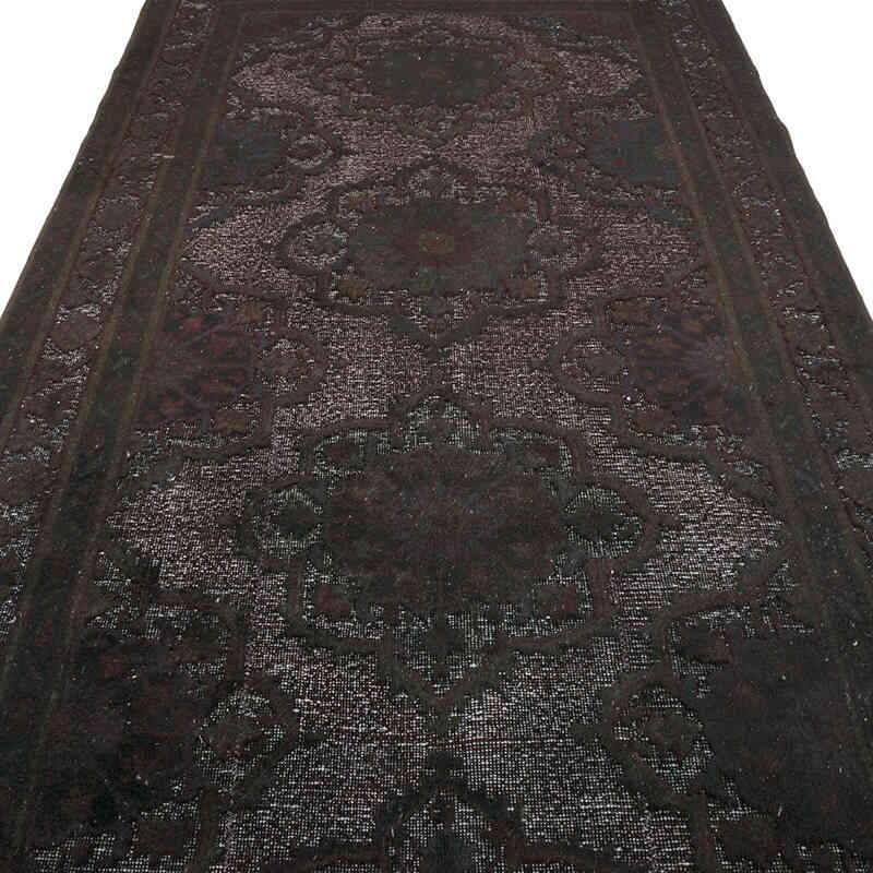 Hand Carved Over-Dyed Rug - 4' 8" x 11' 9" (56" x 141") - K0051869
