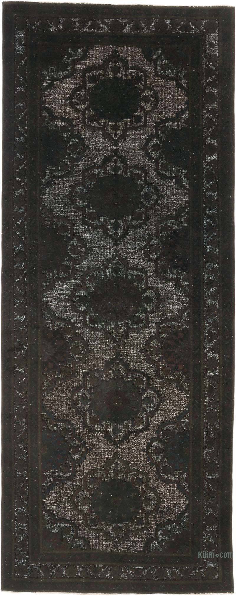 Hand Carved Over-Dyed Rug - 4' 8" x 11' 9" (56" x 141") - K0051869
