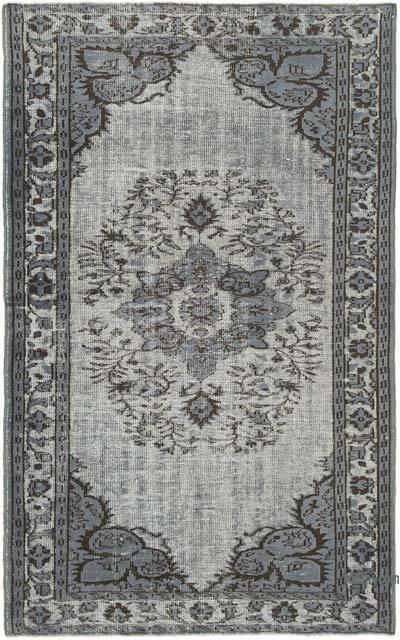 El Oyması Boyalı Halı - 160 cm x 258 cm