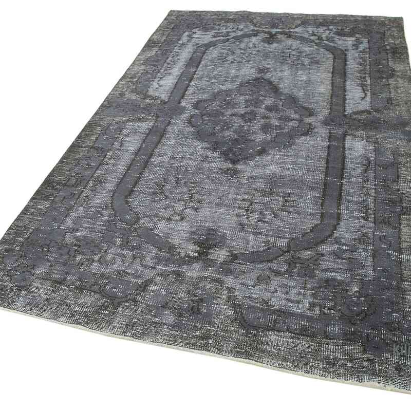 Hand Carved Over-Dyed Rug - 5' 1" x 8' 9" (61 in. x 105 in.) - K0051878