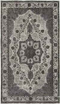 El Oyması Boyalı Halı - 161 cm x 273 cm