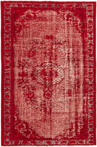 El Oyması Boyalı Halı - 177 cm x 268 cm
