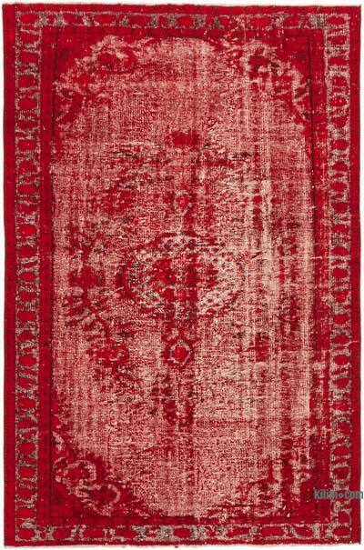 El Oyması Boyalı Halı - 177 cm x 268 cm