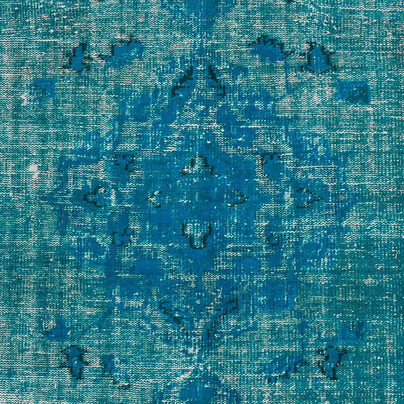 Hand Carved Over-Dyed Rug - 6' 7" x 9' 7" (79" x 115") - K0051890