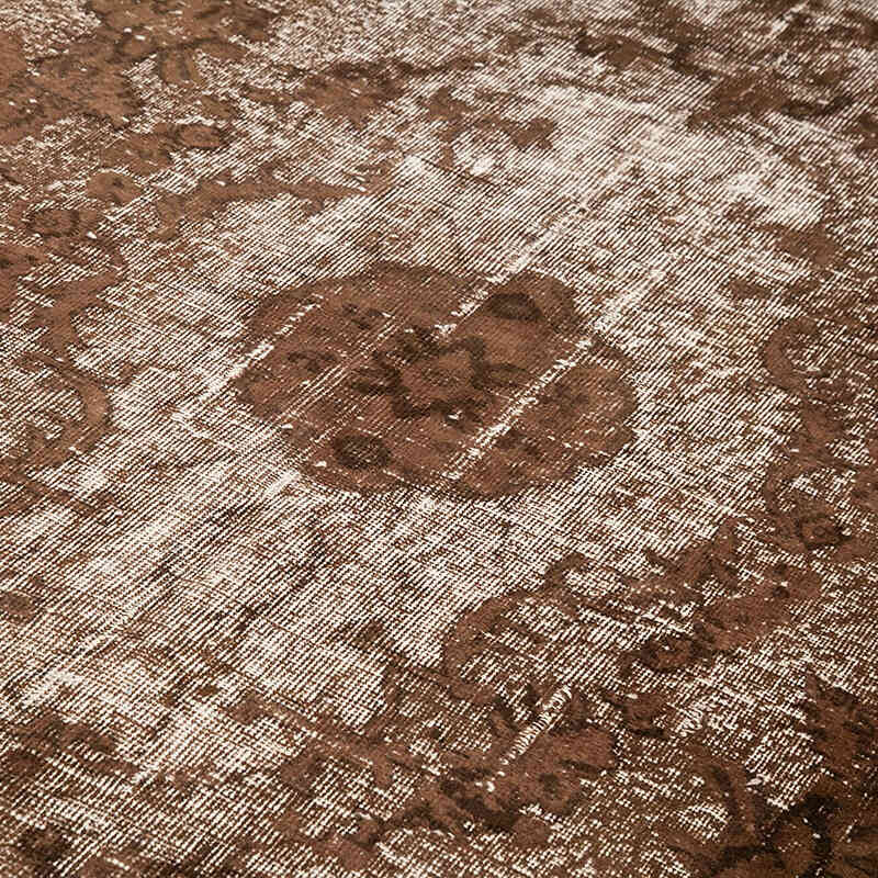 Hand Carved Over-Dyed Rug - 6' 4" x 10' 11" (76" x 131") - K0051891
