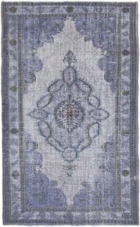 Alfombra Tallada a Mano Sobre Teñida - 174 cm x 280 cm
