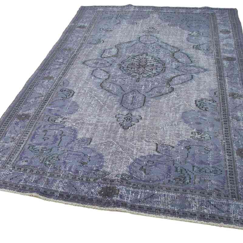 Hand Carved Over-Dyed Rug - 5' 9" x 9' 2" (69 in. x 110 in.) - K0051900