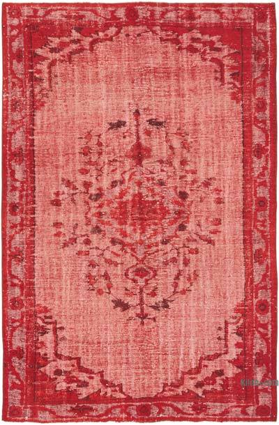 El Oyması Boyalı Halı - 189 cm x 287 cm