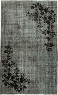 El Oyması Boyalı Halı - 162 cm x 262 cm
