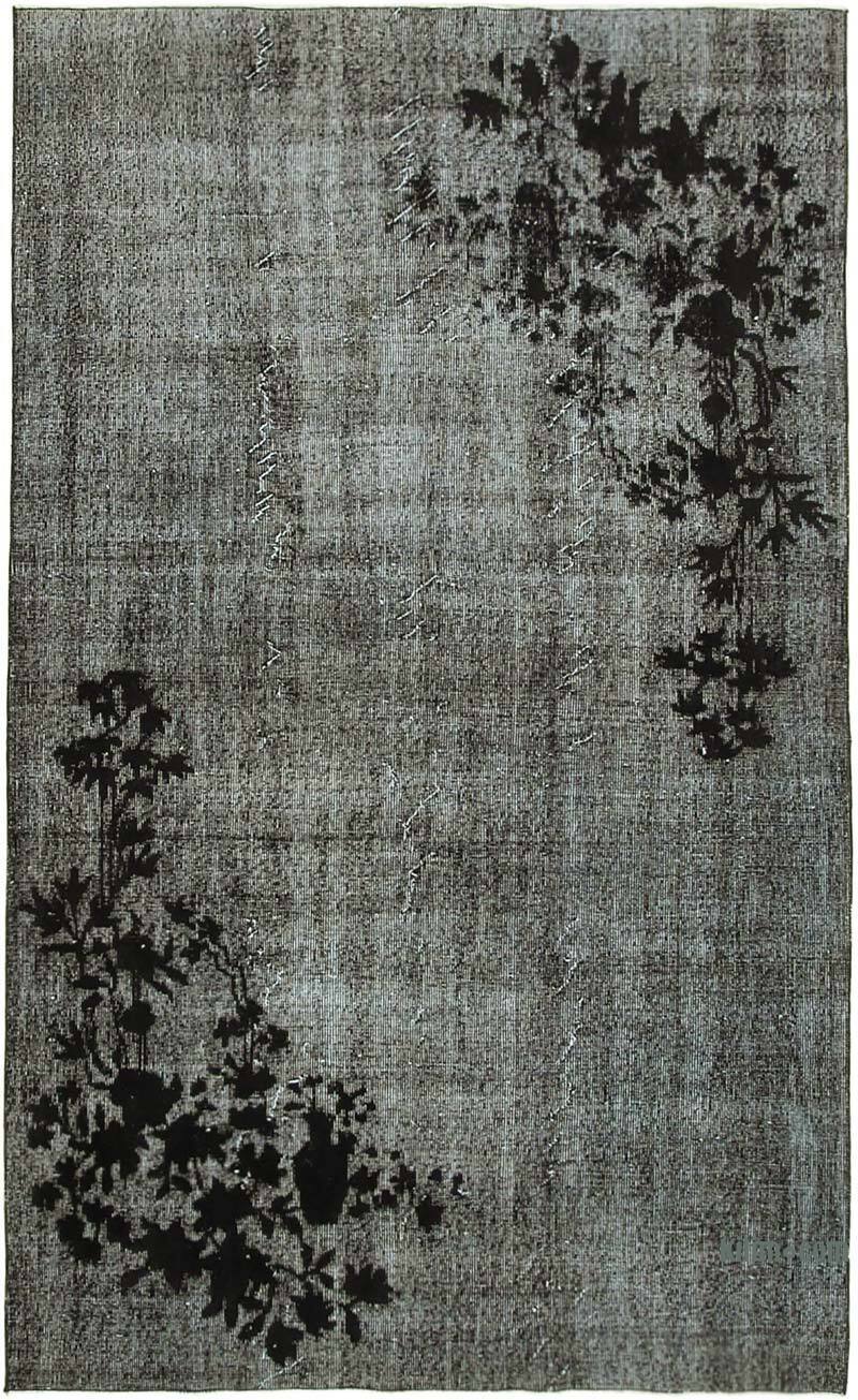 Alfombra Tallada a Mano Sobre Teñida - 162 cm x 262 cm - K0051906