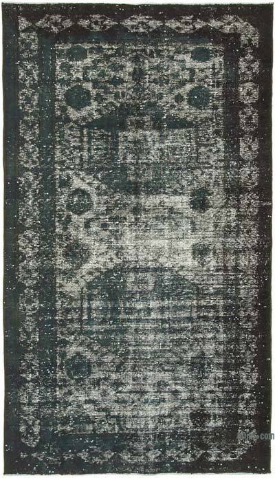 El Oyması Boyalı Halı - 158 cm x 276 cm