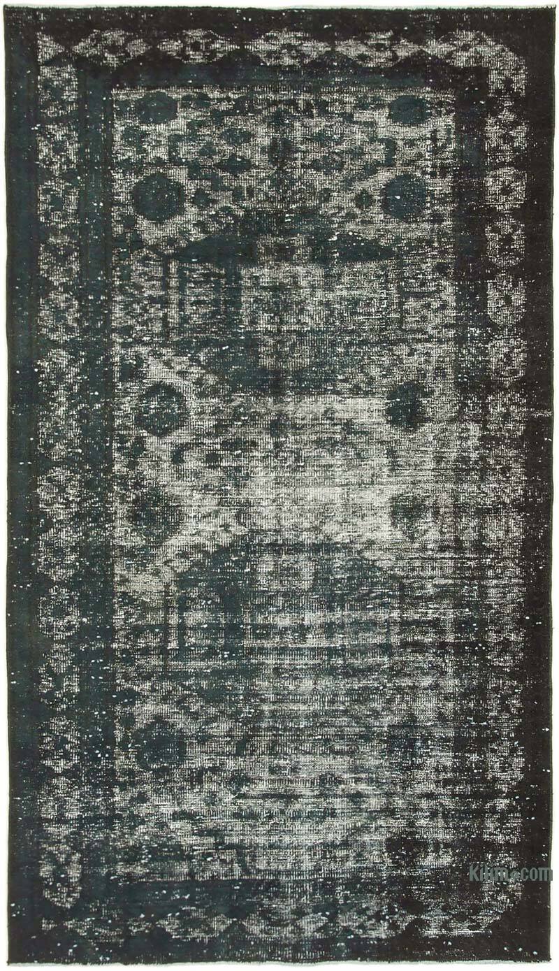 Alfombra Tallada a Mano Sobre Teñida - 158 cm x 276 cm - K0051907