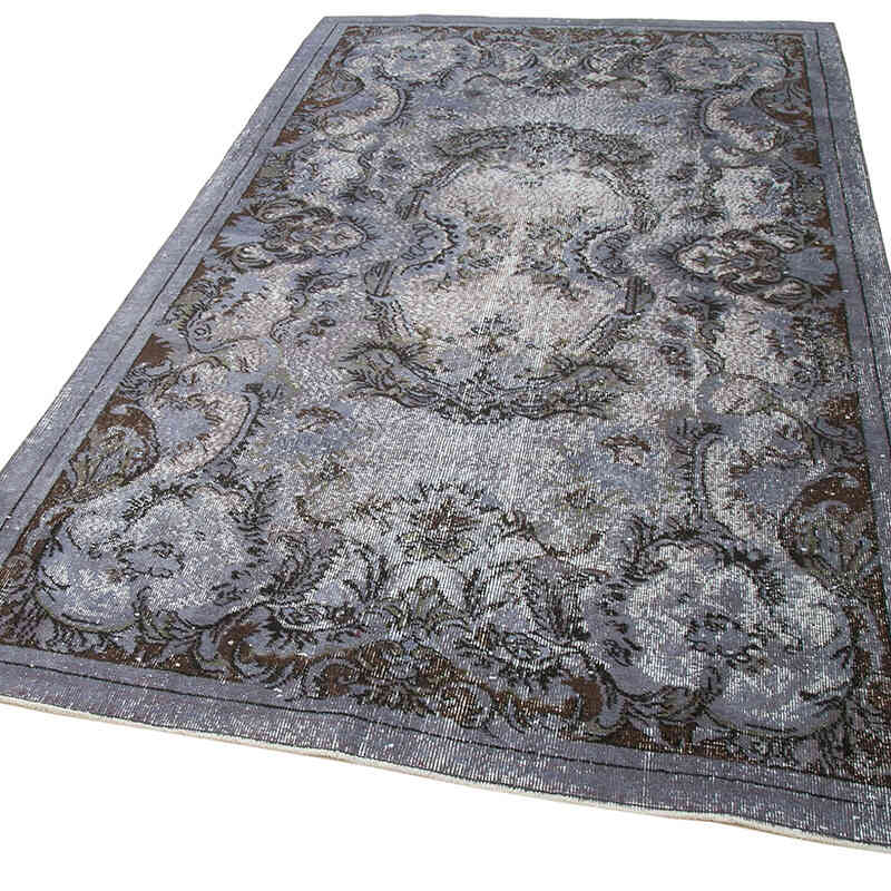 Alfombra Tallada a Mano Sobre Teñida - 154 cm x 264 cm - K0051908