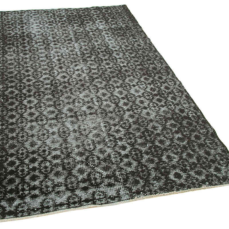 Hand Carved Over-Dyed Rug - 4' 6" x 7' 8" (54" x 92") - K0051926
