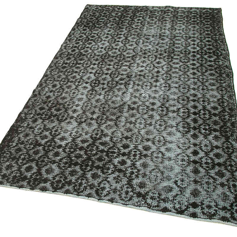 Hand Carved Over-Dyed Rug - 4' 6" x 7' 8" (54" x 92") - K0051926
