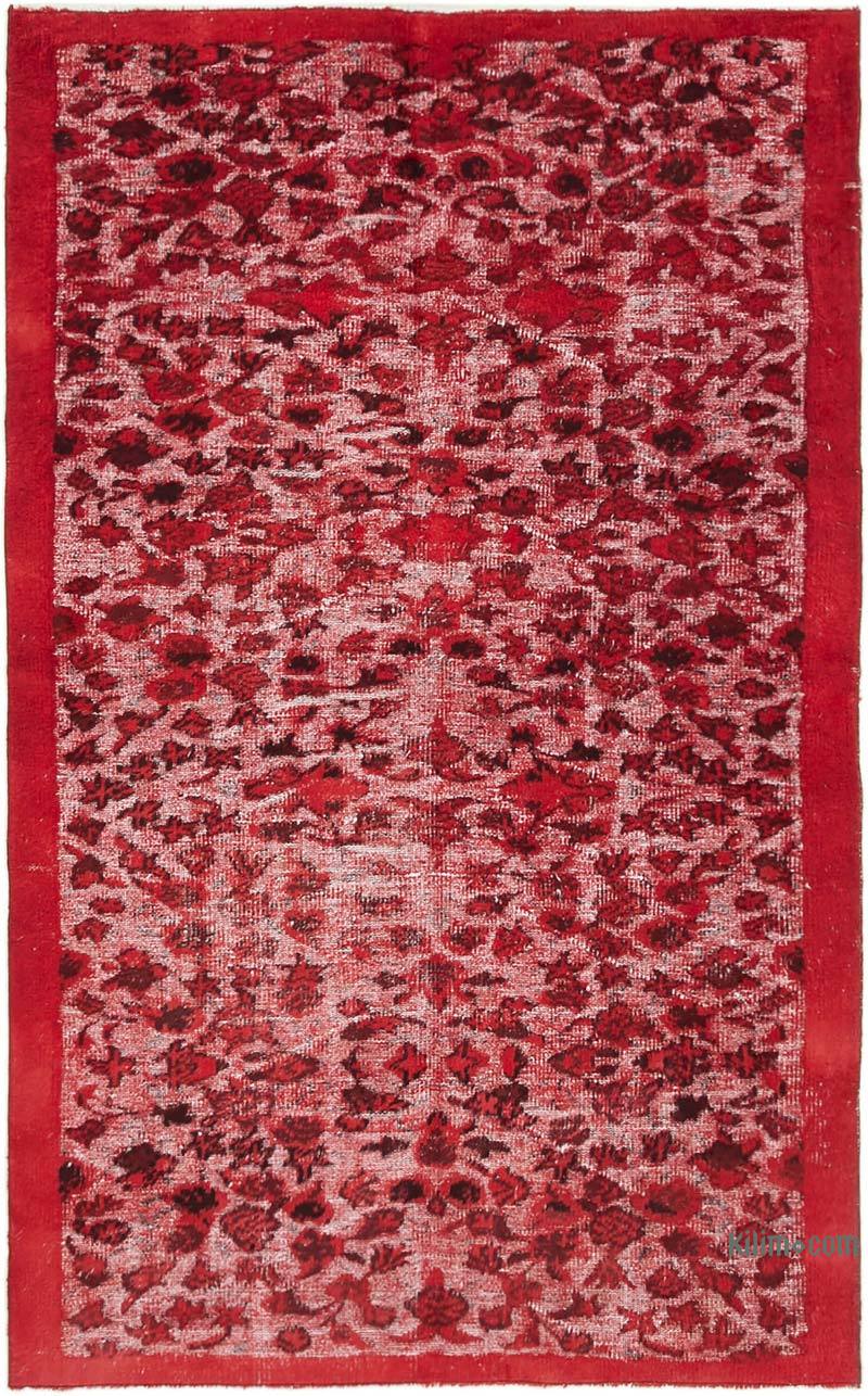 Alfombra Tallada a Mano Sobre Teñida - 148 cm x 236 cm - K0051927