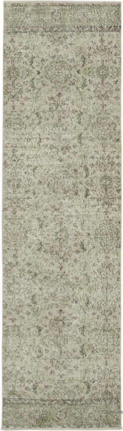 复古土耳其跑步地毯- 2英尺8英寸x9英尺6英寸(32英寸)。x 114。)