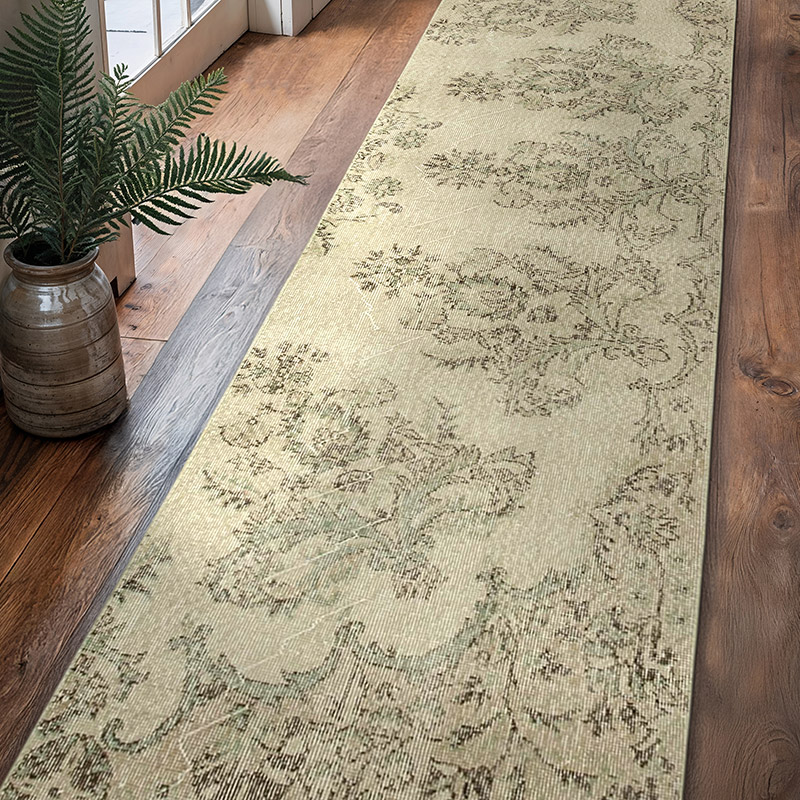 Alfombra Turca Vintage De Pasillo - 86 cm x 323 cm - K0052167