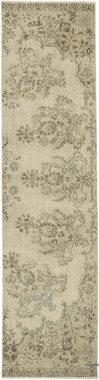 Vintage Turkish Runner Rug - 2' 10" x 10' 7" (34" x 127")