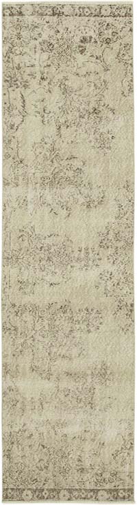 Vintage Turkish Runner Rug - 2' 8" x 10' 1" (32" x 121")