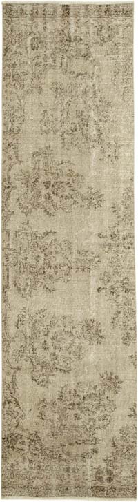 Vintage Turkish Runner Rug - 2' 11" x 10' 11" (35" x 131")