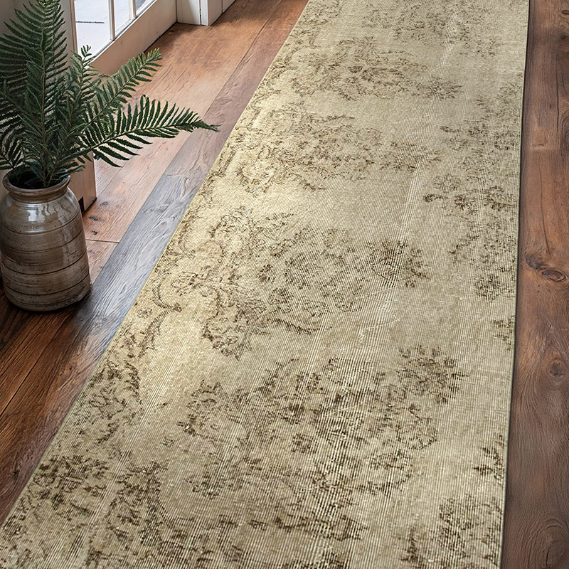 Vintage Turkish Runner Rug - 2' 11" x 10' 11" (35" x 131") - K0052225