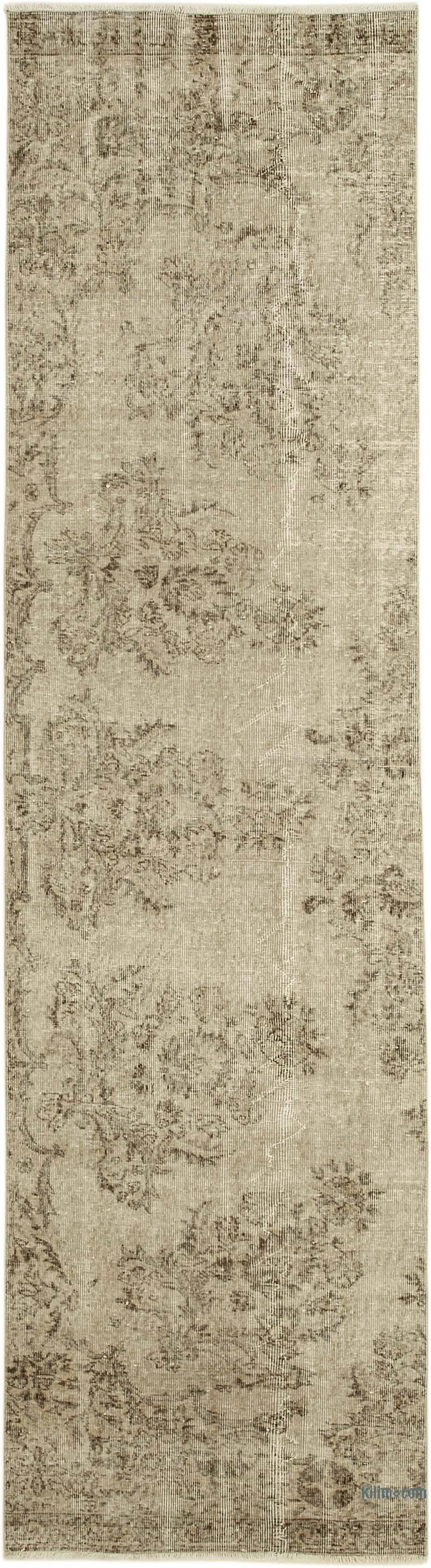 Vintage Turkish Runner Rug - 2' 11" x 10' 11" (35" x 131") - K0052225