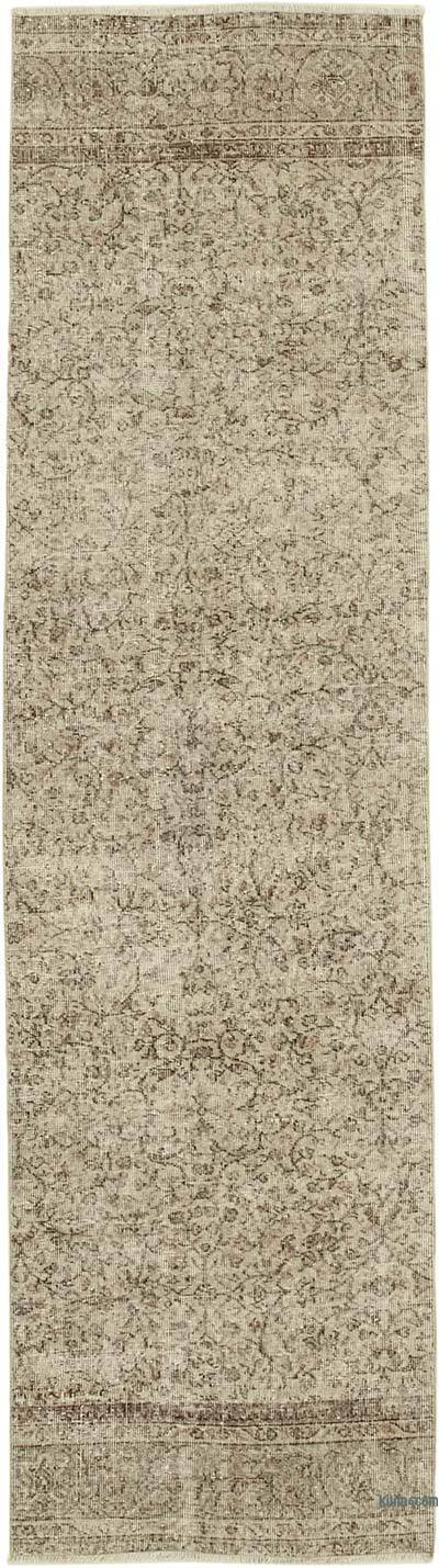 Vintage Turkish Runner Rug - 2' 8" x 9' 10" (32" x 118")