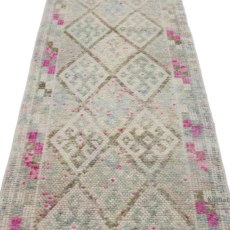 Vintage Tribal Runner Rug - 2' 7" x 11' 11" (31" x 143") - K0052285