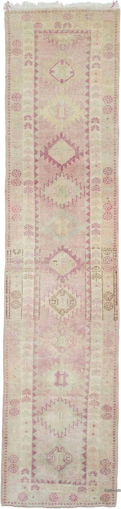 Vintage Anadolu Yolluk - 91 cm x 386 cm
