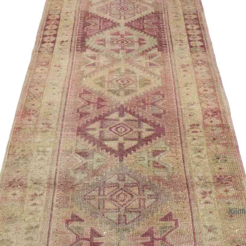 Vintage Tribal Runner Rug - 2' 10" x 10' 11" (34" x 131") - K0052294