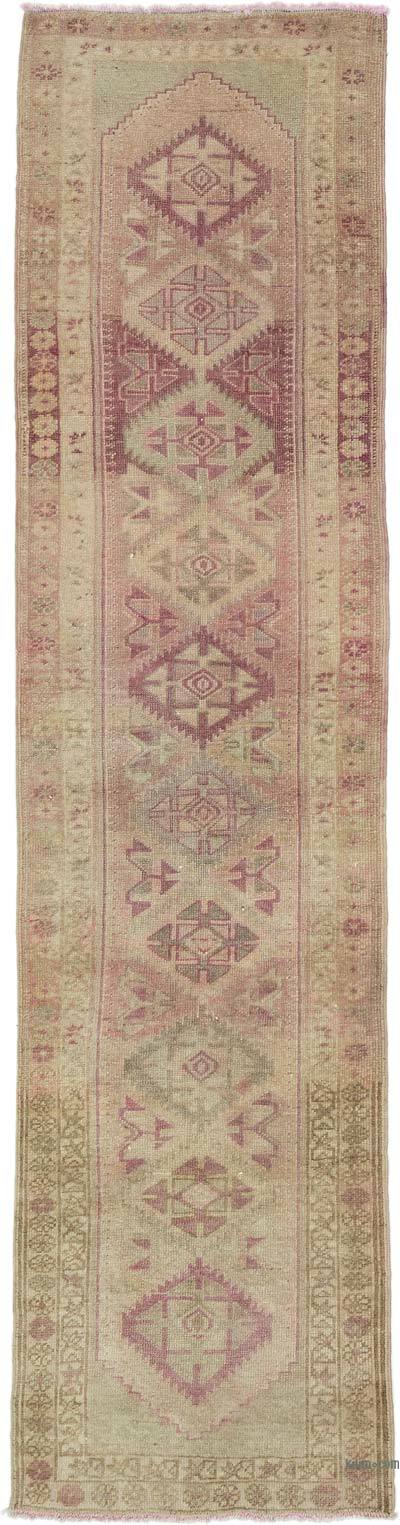Alfombra Vintage de pasillo - 86 cm x 332 cm
