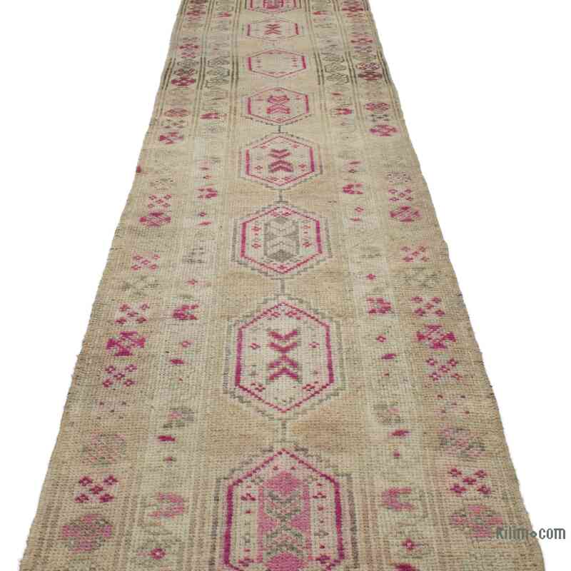 Vintage Tribal Runner Rug - 2' 9" x 14'  (33" x 168") - K0052295
