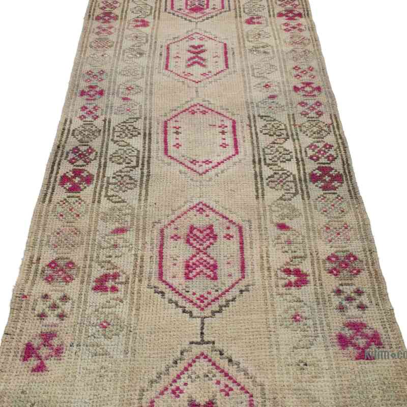 Vintage Tribal Runner Rug - 2' 9" x 14'  (33" x 168") - K0052295