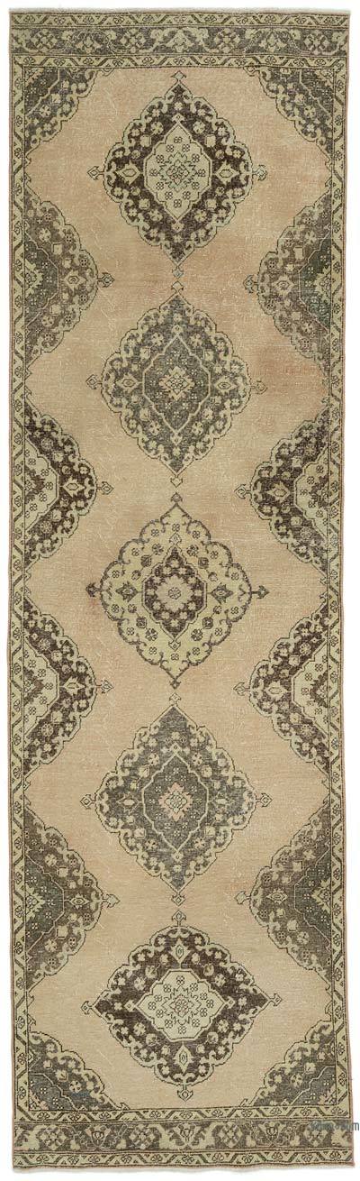 Alfombra Turca Vintage De Pasillo - 115 cm x 387 cm