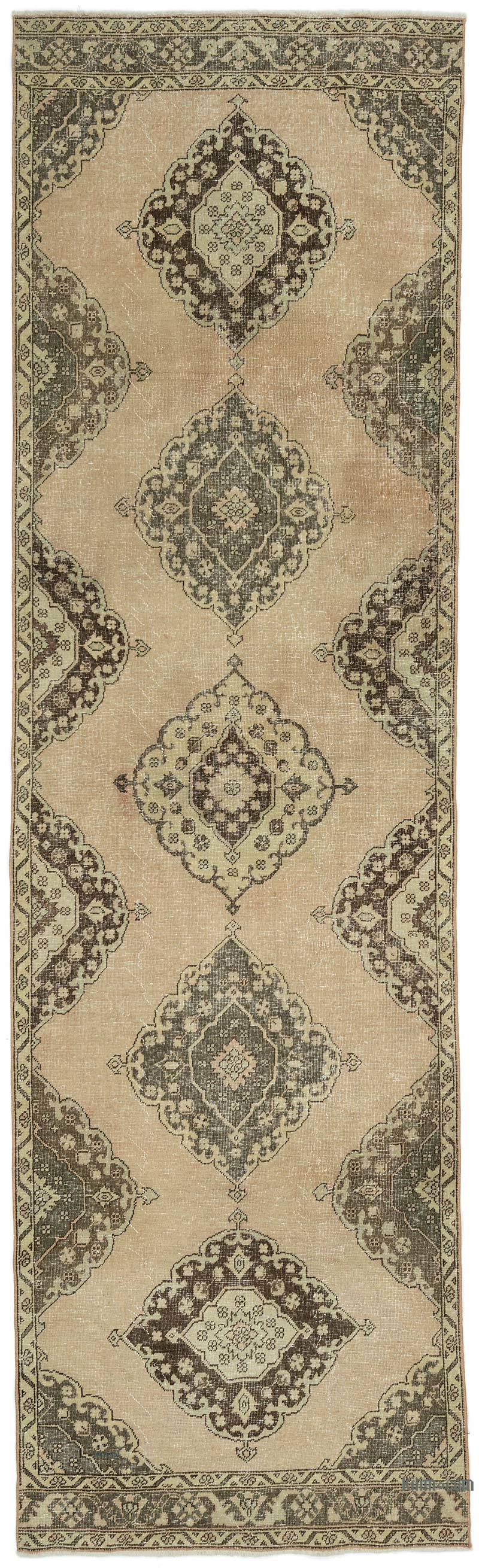 Alfombra Turca Vintage De Pasillo - 115 cm x 387 cm - K0052300