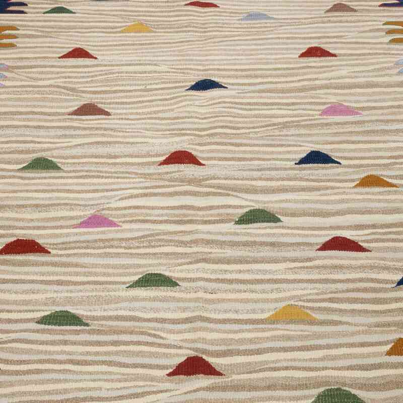Bej Yeni El Dokuma Kilim - K0052314
