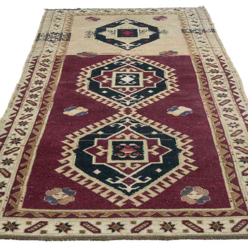 El Dokuma Vintage Halı - K0052327